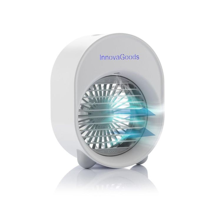 Mini Climatizador Humidificador por Ultrasonidos con LED Koolizer InnovaGoods 2 Mini Climatizador Humidificador por Ultrasonidos con LED Koolizer InnovaGoods 2