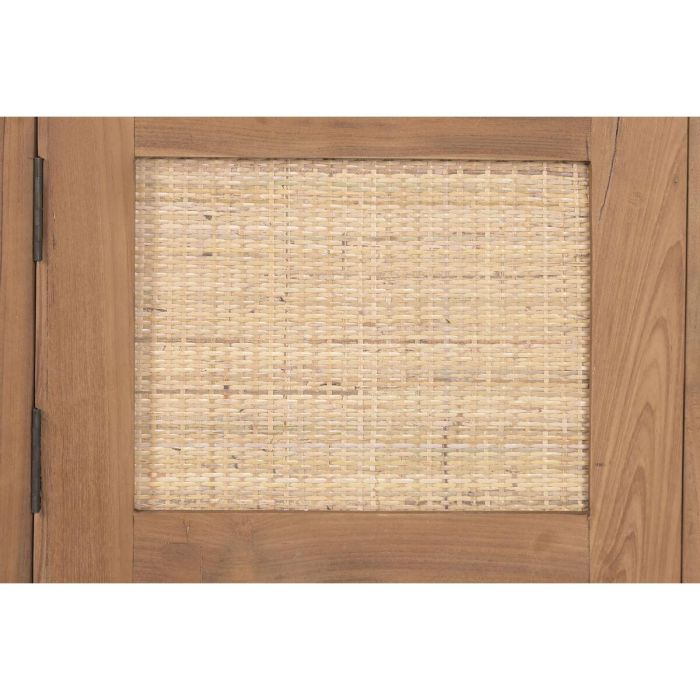 DKD Home Decor Mueble TV Balinés de Madera Teca Reciclada y Ratán 140 x 45 x 50 cm 3 DKD Home Decor Mueble TV Balinés de Madera Teca Reciclada y Ratán 140 x 45 x 50 cm 3