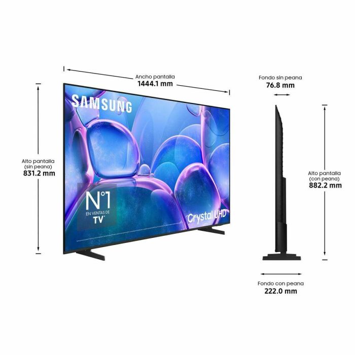 Smart TV Samsung TU65U7005FKX 65 65" 4K Ultra HD LED HDR 2 Smart TV Samsung TU65U7005FKX 65 65" 4K Ultra HD LED HDR 2