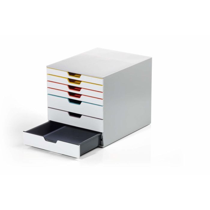 DURABLE Schubladenbox VARICOLOR Mix 7 Fächer mehrfb 1