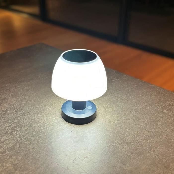 Lámpara de mesa solar - LUMISKY - LUMINA - LED blanca 4 intensidades 4 Lámpara de mesa solar - LUMISKY - LUMINA - LED blanca 4 intensidades 4