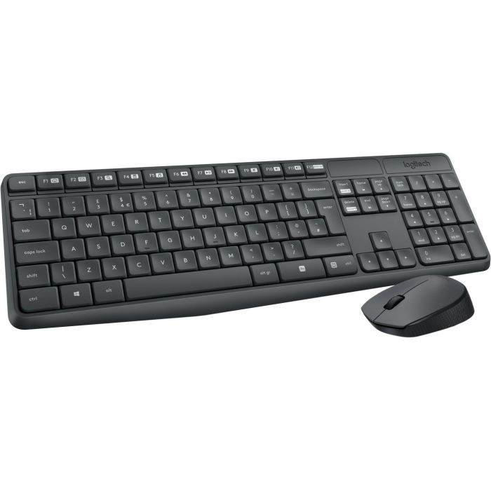Logitech Teclado y Ratón Inalámbrico MK235 1