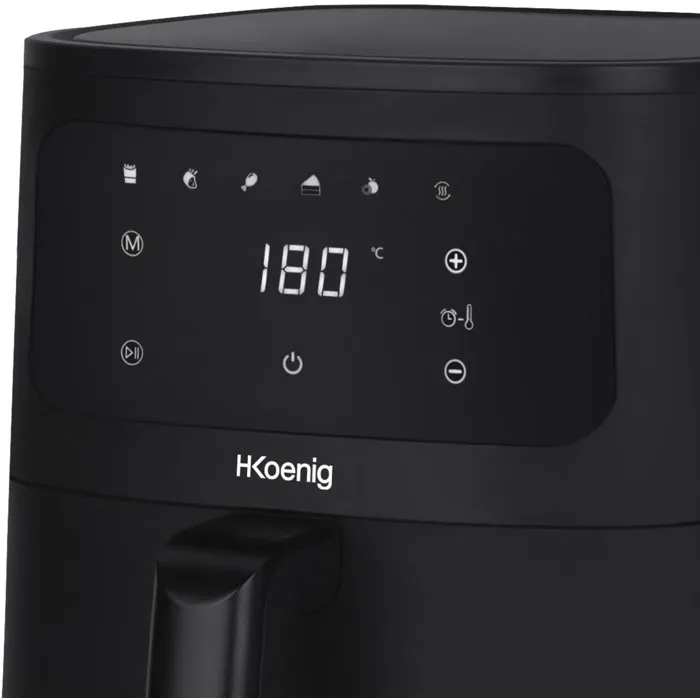 Hkoenig Freidora sin aceite FRY840 - 4 L, 1300 W, 6 programas de cocción 4