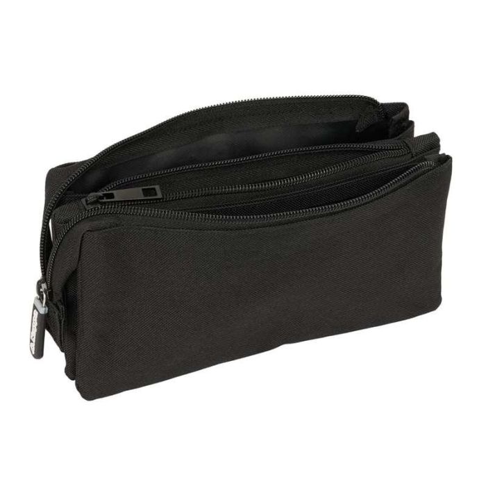 Bolso Escolar Portatodo Safta Triple Kappa Dark 120x220x30 mm 2 Bolso Escolar Portatodo Safta Triple Kappa Dark 120x220x30 mm 2