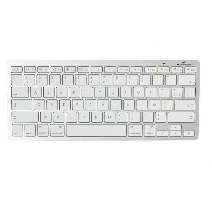 Teclado Blutooth - BLUESTORK - compatible con MAC, PC y tableta - - KB-MINI-MAC / FR 1 Teclado Blutooth - BLUESTORK - compatible con MAC, PC y tableta - - KB-MINI-MAC / FR 1