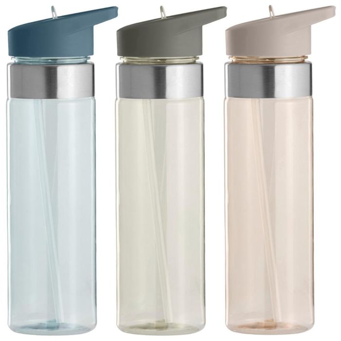 Day Botella 700 ml con Pajita Plegable de Tritán Libre de BPA, Apta para Lavavajillas, Colores Surtidos 2 Day Botella 700 ml con Pajita Plegable de Tritán Libre de BPA, Apta para Lavavajillas, Colores Surtidos 2