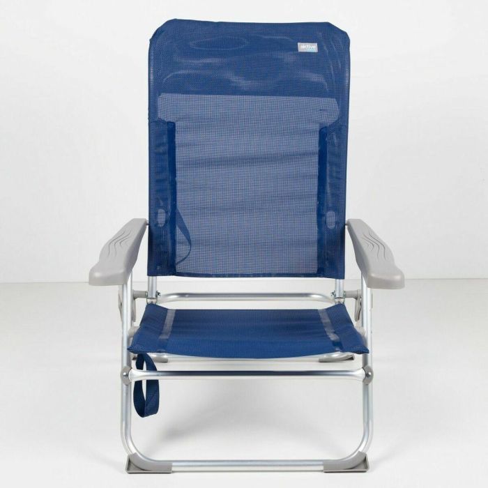 Silla plegable slim aluminio 6 posiciones con asas 47x56x89cm 1 Silla plegable slim aluminio 6 posiciones con asas 47x56x89cm 1
