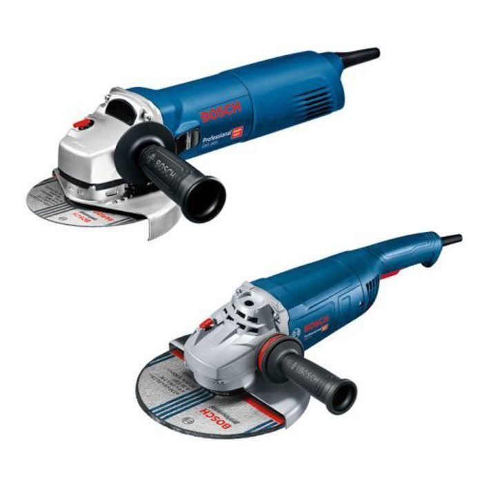 Bosch Professional 0601824805 Pack Amoladora GW 22-230 P + GWS 1400 (Sin Batería ni Cargador)