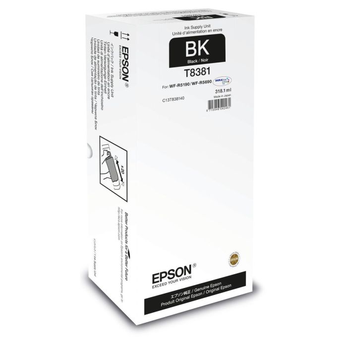 Tóner Epson C13T838140 Negro Tóner Epson C13T838140 Negro