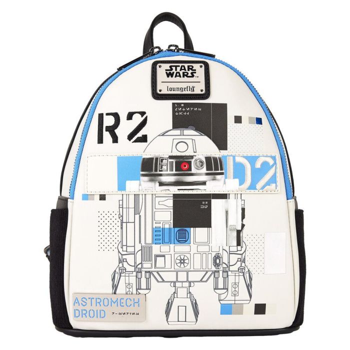 Mochila R2-D2 Star Wars Loungefly 26cm 1 Mochila R2-D2 Star Wars Loungefly 26cm 1