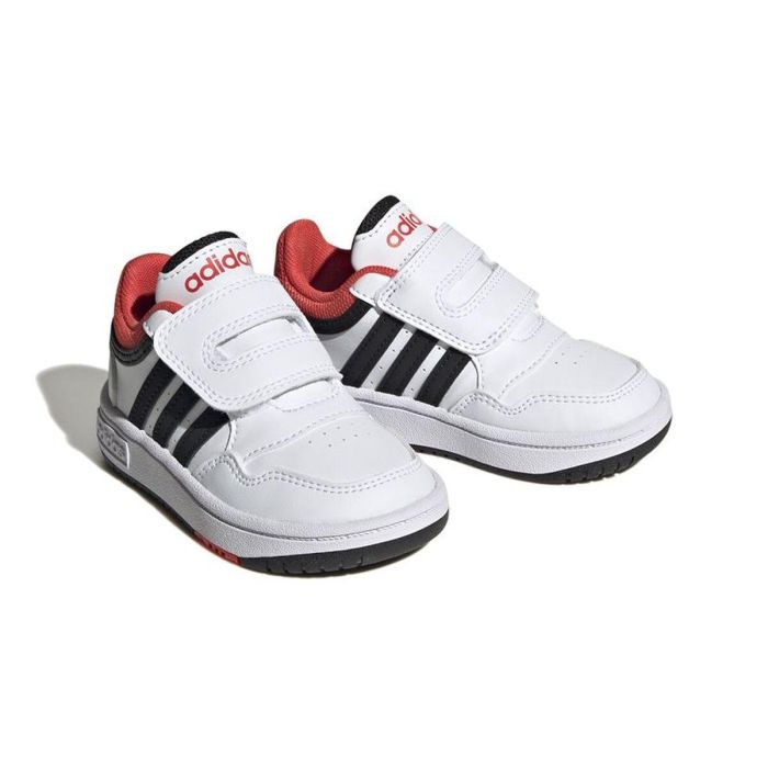 Zapatillas Deportivas Infantiles Adidas Hoops 3.0 CF Blanco 3