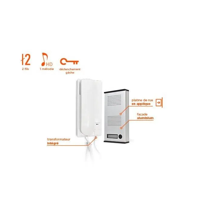 SCS Sentinel Orion 32068 Intercomunicador de Audio de 2 Hilos para Apertura Remota de Puerta 2