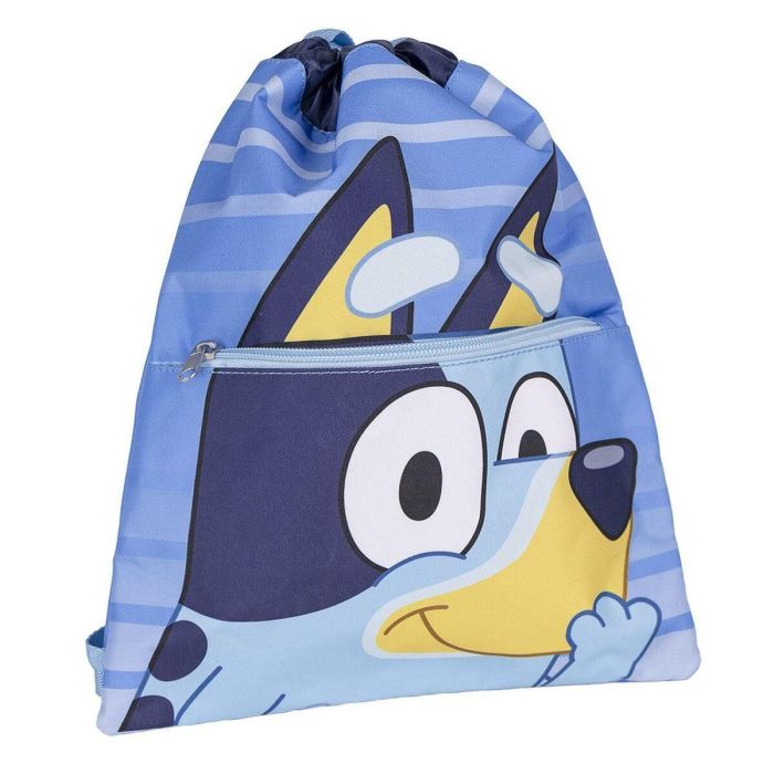 Cerdá Saquito Escolar Bluey Color Azul Infantil Niños Niñas 3 Años 3
