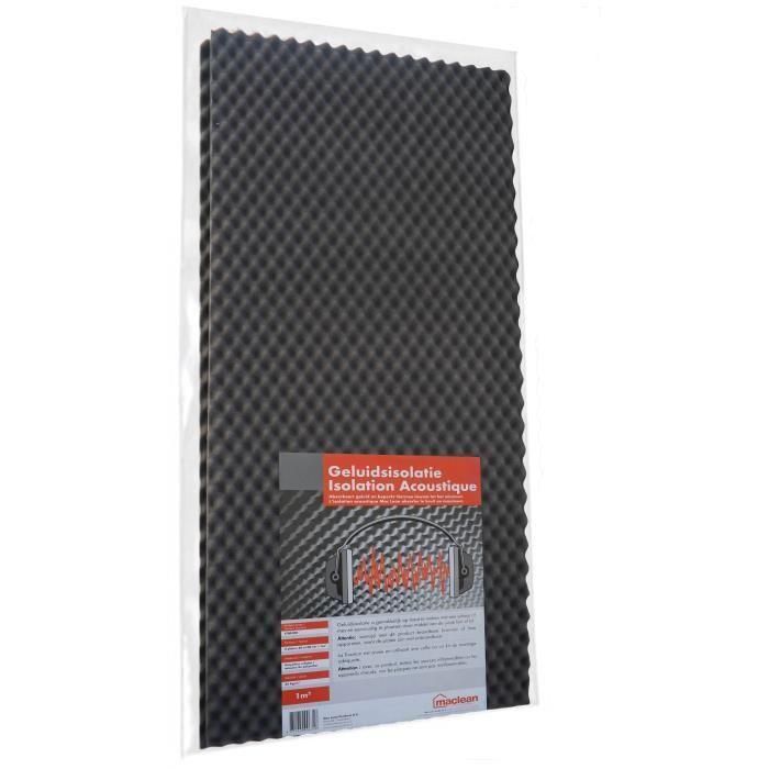 Conjunto de Paneles Aislantes - MACLEAN - 1000 x 500 x 25 mm - Acústicos 2 Conjunto de Paneles Aislantes - MACLEAN - 1000 x 500 x 25 mm - Acústicos 2