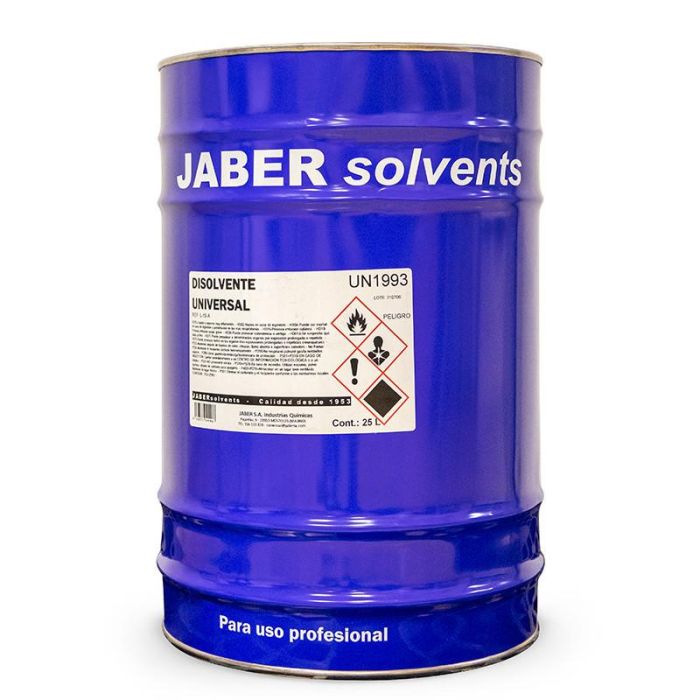 Jaber L 19-A Disolvente Universal 25 Litros Profesional Multiusos Alta Eficacia para Limpieza Industrial y Dilución de Pinturas 1 Jaber L 19-A Disolvente Universal 25 Litros Profesional Multiusos Alta Eficacia para Limpieza Industrial y Dilución de Pinturas 1