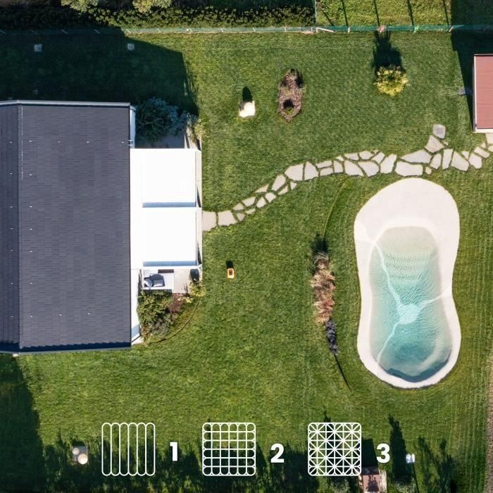 Stiga STI1739865263012 Robot cortacésped autónomo A750, perimetral inalámbrico, control por app, para 900 m² y pendientes 5