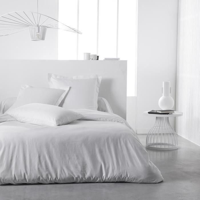 Cubierta de draf Teday Essential - 160 x 200+23 cm - 2 personas - 100% uni algodón - tiza 1