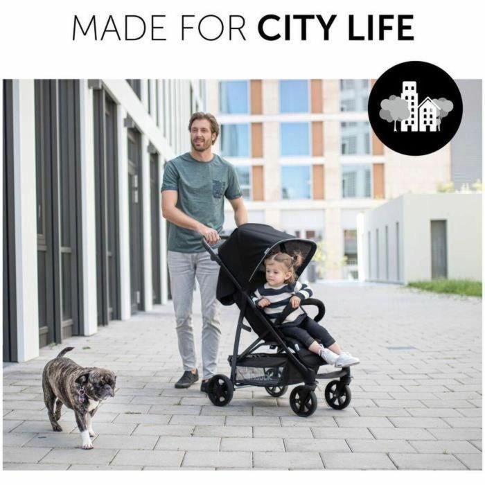 Carro de Paseo para Bebé Hauck Negro 3