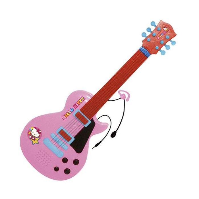 Reig Guitarra Electrónica C/Micro Hello Kitty 1505