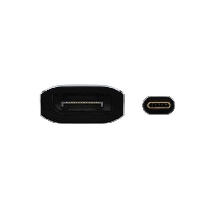 AISENS - CONVERSOR ALUMINIO USB-C A DISPLAYPORT 8K@60HZ, USB-C/M-DP/H, NEGRO, 15CM 2