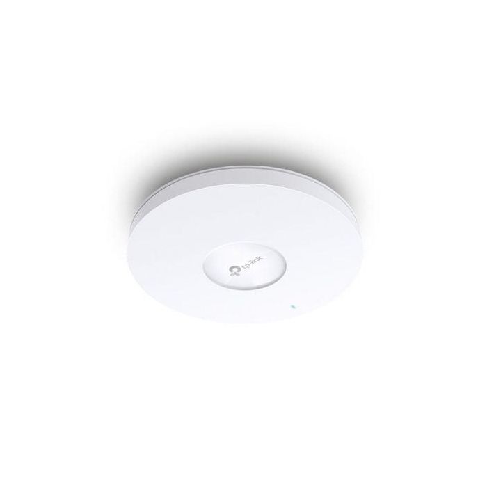 TP-LINK Punto de acceso Wi-Fi 6 AX3000 de doble banda para montaje en techo PUERTO: 1 puerto RJ45 de 1 Gbps VELOCIDAD: 574 Mbps a 2,4 GHz + 2402 Mbps 2 TP-LINK Punto de acceso Wi-Fi 6 AX3000 de doble banda para montaje en techo PUERTO: 1 puerto RJ45 de 1 Gbps VELOCIDAD: 574 Mbps a 2,4 GHz + 2402 Mbps 2