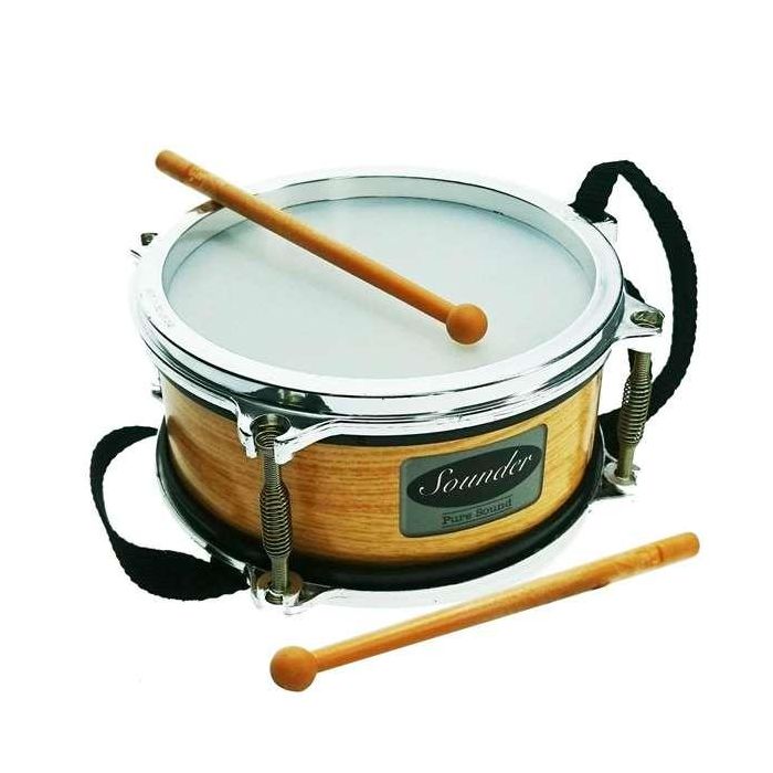 Reig Tambor Sounder Metalizado Preescolar 8,20x19x19 cm 1