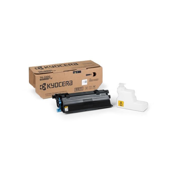 Kyocera TK-3300 Tóner Microfino Negro para 14.500 páginas A4 (ISO/IEC 19752)