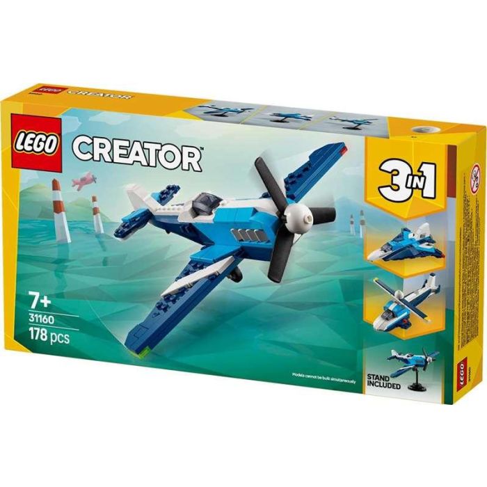 Juego de construccion aeronave: avión de carreras lego creator 1 Juego de construccion aeronave: avión de carreras lego creator 1