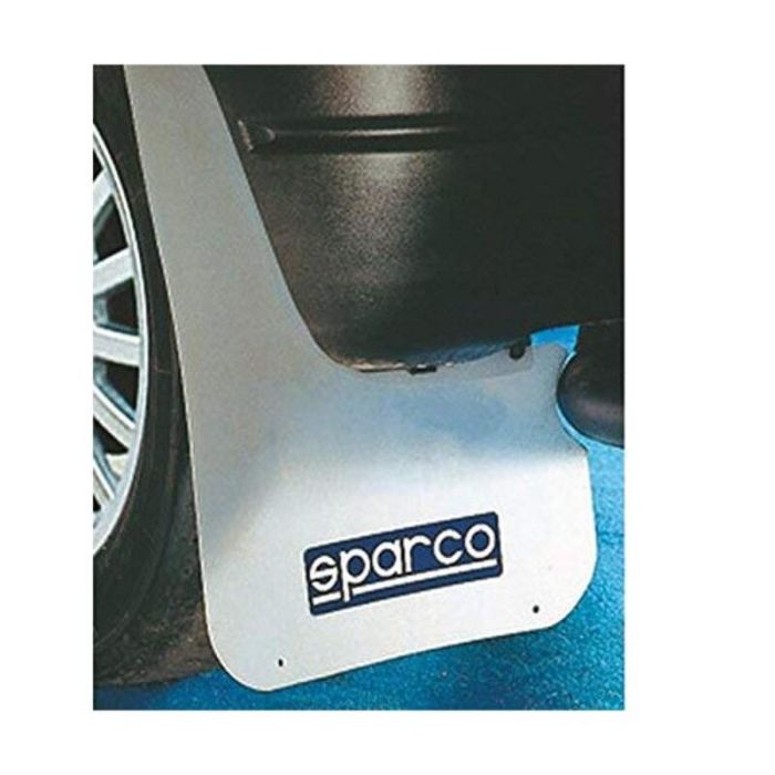 Faldilla antibarro Sparco 03791 Blanco (2 uds) 1