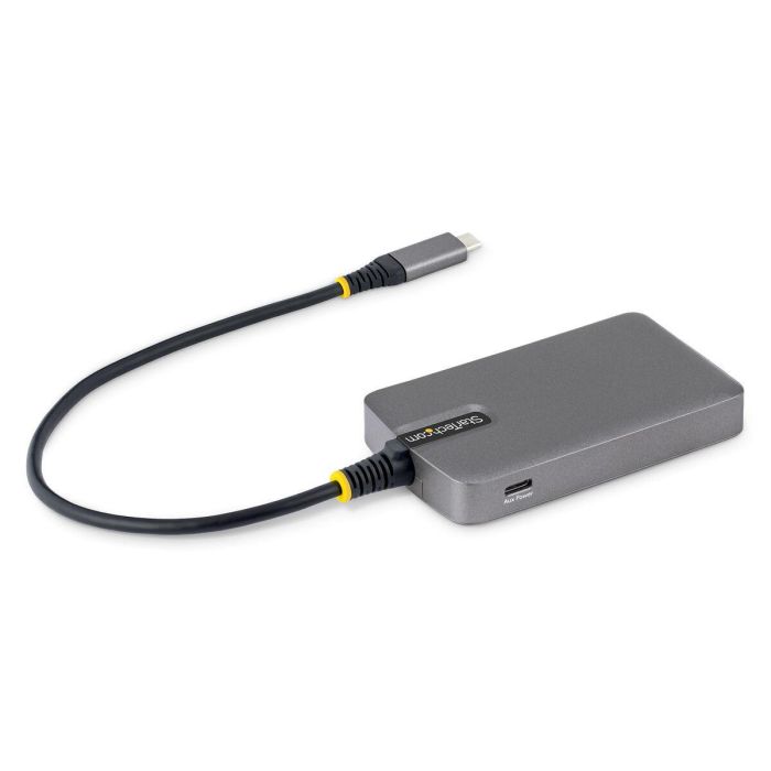 Hub USB Startech 5G4AC-USB-C-HUB Gris 0 Hub USB Startech 5G4AC-USB-C-HUB Gris 0