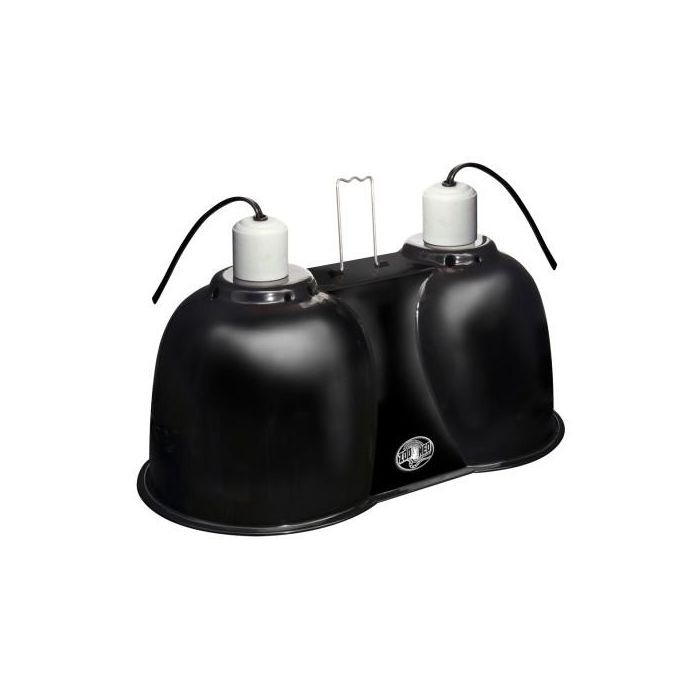 ZooMed Portalamparas Combo Deep Dome Dual Lamp