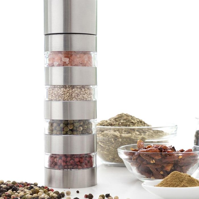 Molinillo de Especias 4 en 1 Millmix InnovaGoods 10 Molinillo de Especias 4 en 1 Millmix InnovaGoods 10