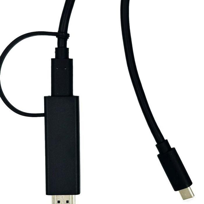 Yealink Cable USB-C a HDMI 1.2m para compartir contenido con Mtouch 1