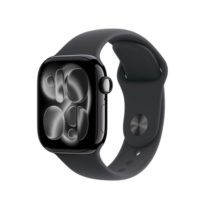 Apple MF842Z/A Watch Series 11 GPS + Cellular - 42 mm Caja Aluminio Negro Azabache Correa Deportiva Negra M/L 14