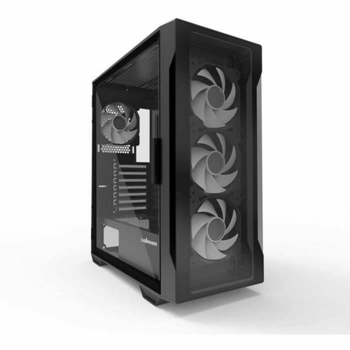 Zalman I3 NEO TG BLACK Carcasa PC Midi Tower Negro Cristal Templado para Placas Base ATX 12 Zalman I3 NEO TG BLACK Carcasa PC Midi Tower Negro Cristal Templado para Placas Base ATX 12