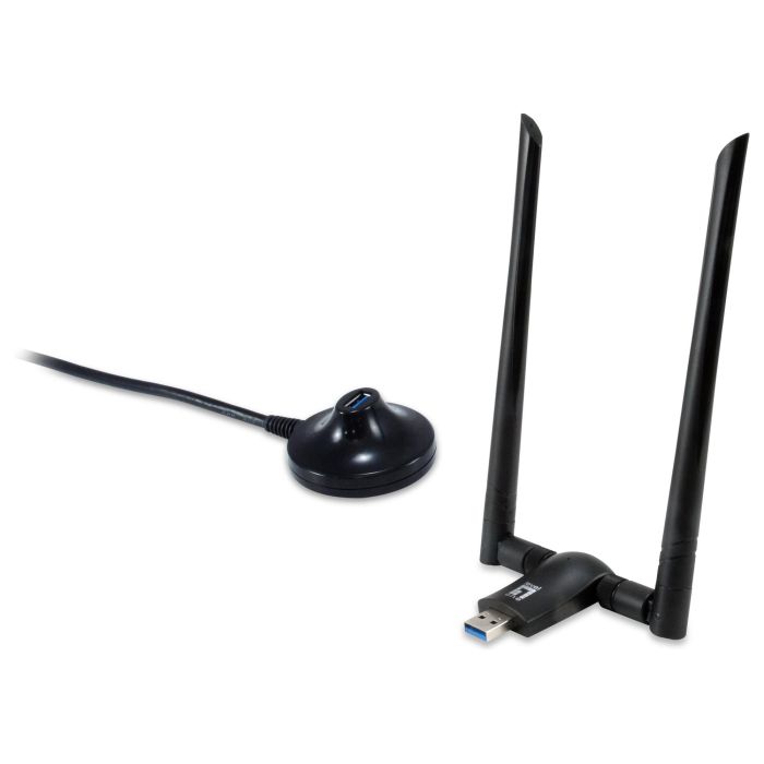 Level one WUA-1810 Adaptador Wifi Usb 3.0 Dual Band AC1200, 2.4GHz/5GHz, 300Mbps/867Mbps, IEEE 802.11ac/a/b/g/n, USB Inalámbrico