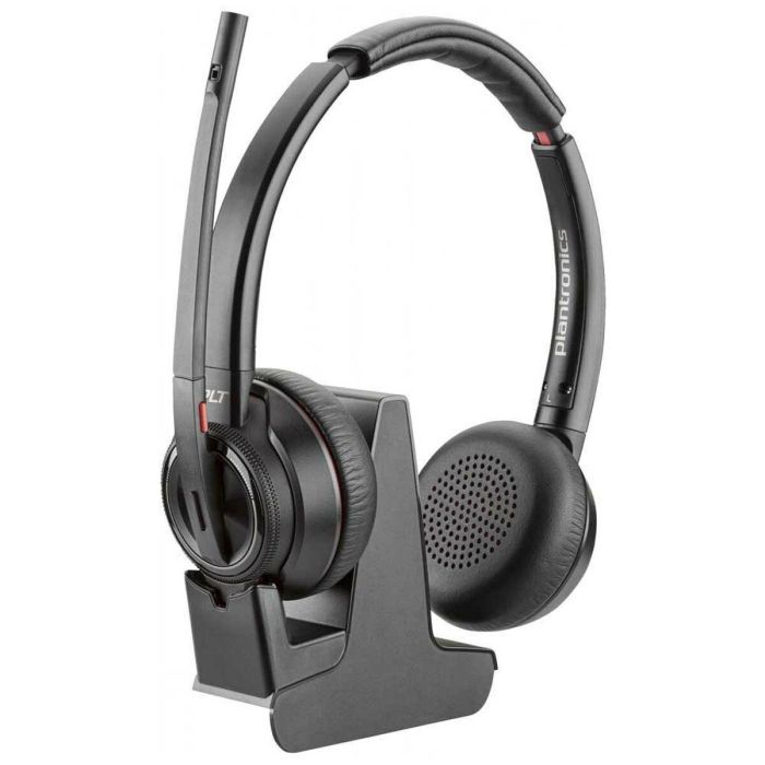 Auriculares con Micrófono Poly Savi 8220 Uc Negro 1 Auriculares con Micrófono Poly Savi 8220 Uc Negro 1