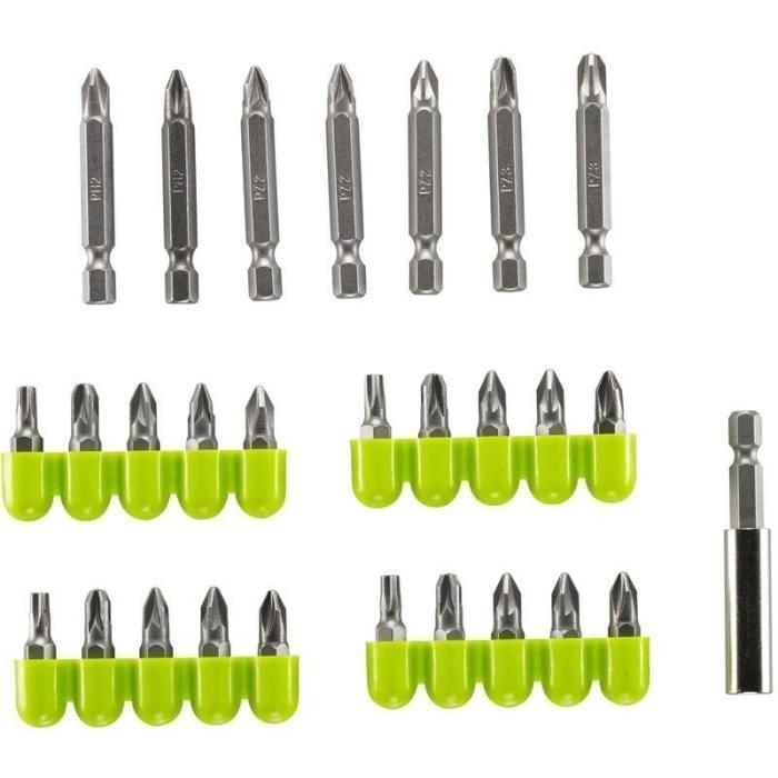 RYOBI Blister 28 accesorios para atornillar