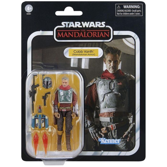 Figura Cobb Vanth Mandalorian Armor The Mandalorian Star Wars 9,5cm 5