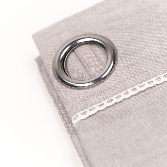 Today TOD1700239301808 - Cortina CHARME Chambray Berenice - 140 x 240 cm 4 Today TOD1700239301808 - Cortina CHARME Chambray Berenice - 140 x 240 cm 4