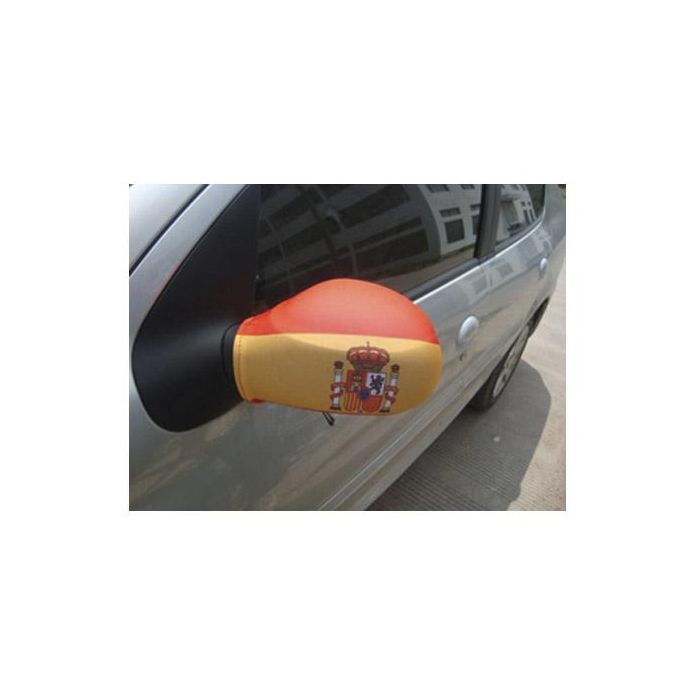 Fundas para Espejos Retrovisores Bandera de España Th3 Party (pack de 2) 2 Fundas para Espejos Retrovisores Bandera de España Th3 Party (pack de 2) 2