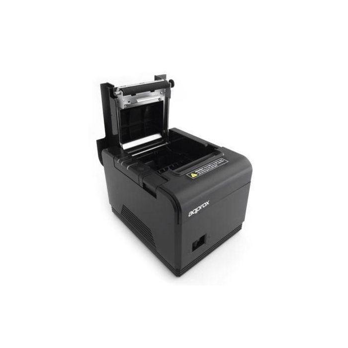 Approx appPOS80AM3 Impresora de Tickets Térmica Compacta Papel 80mm USB RS232 Ethernet Auto-corte POS 200mm/s Negra 4 Approx appPOS80AM3 Impresora de Tickets Térmica Compacta Papel 80mm USB RS232 Ethernet Auto-corte POS 200mm/s Negra 4