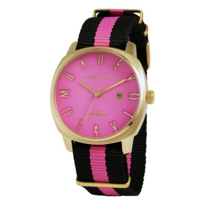 Reloj Hombre Devota & Lomba DL008MSPBK-PK-02PINK (Ø 42 mm)