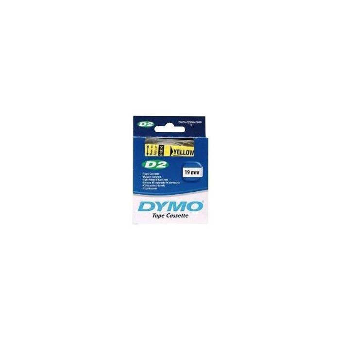 Cinta De Rotular Dymo Lm D2 Fondo 10M 19Mm Amarillo (61914)