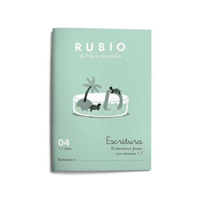 Cuaderno Rubio Caligrafia Nº 04 10 unidades 1