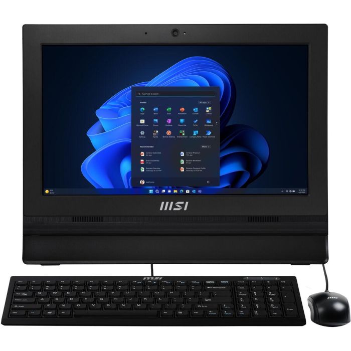 MSI Ordenador All In One Pro AP162T-007XES Intel N100 4GB 256GB SSD 15" Táctil Negro 5
