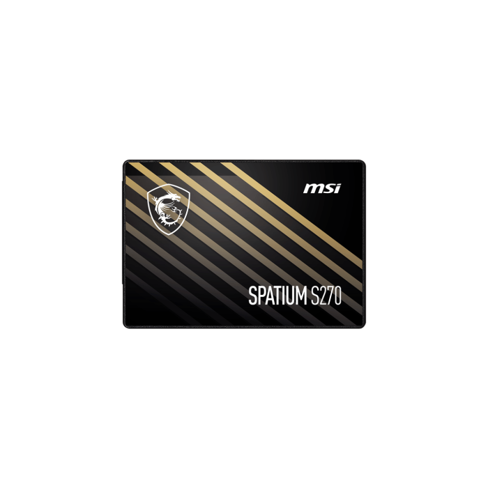 MSI SPATIUM S270 SATA 2.5 960GB unidad de estado sólido 2.5" Serial ATA III 3D NAND 1 MSI SPATIUM S270 SATA 2.5 960GB unidad de estado sólido 2.5" Serial ATA III 3D NAND 1