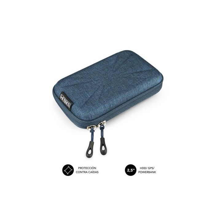 SUBBLIM Organizador HDD Business Case 2,5" Dark Blue