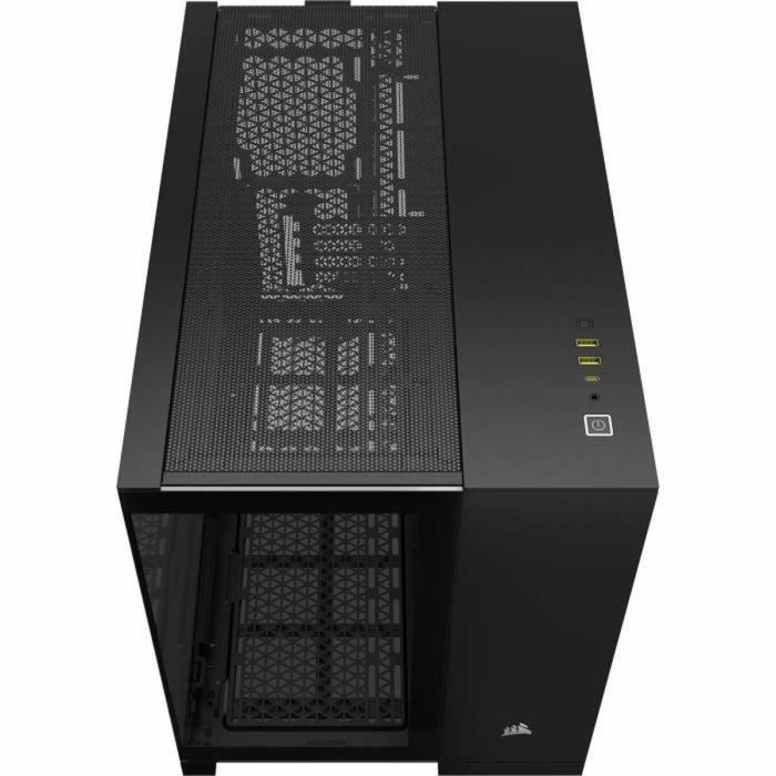 Corsair 2500X COR0840006674962 Caja para PC Micro ATX Vidrio Templado Doble Cámara Negro 1 Corsair 2500X COR0840006674962 Caja para PC Micro ATX Vidrio Templado Doble Cámara Negro 1