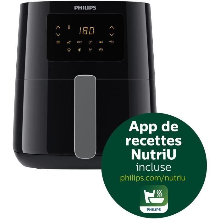 Freidora sin aceite - PHILIPS - Airfryer L HD9252/70 Serie 3000 - 4,1 L - 4 personas - 7 presintonías - Negra 3 Freidora sin aceite - PHILIPS - Airfryer L HD9252/70 Serie 3000 - 4,1 L - 4 personas - 7 presintonías - Negra 3